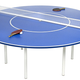 Illustration for article titled A Round Ping Pong Table With a Spinning Net Makes College Even Harder